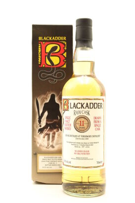 (1) Ledaig Distillery 2010 Blackadder 11 Year Old Single Malt Scotch Whisky, 61% ABV