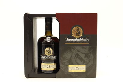 (1) Bunnahabhain 25 Year Old Single Malt Scotch Whisky, 46.3% ABV (GB)