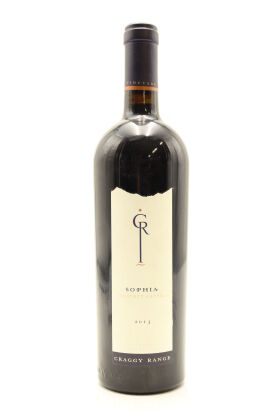 (1) 2013 Craggy Range Sophia Merlot, Gimblett Gravels [JR17] [BC98]