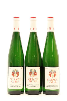 (3) 2014 Selbach-Oster Zeltinger Sonnenuhr Riesling Spatlese, Mosel