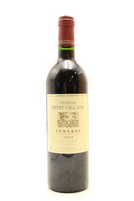 (1) 2000 Chateau Petit Village, Pomerol [JR16.5]