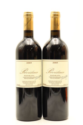 (2) 2005 Providence Private Reserve Cab Franc Merlot Malbec, Matakana