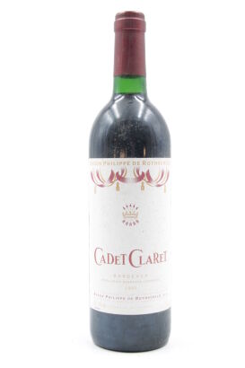 (1) 1995 Baron Philippe de Rothschild Cadet Claret, Bordeaux