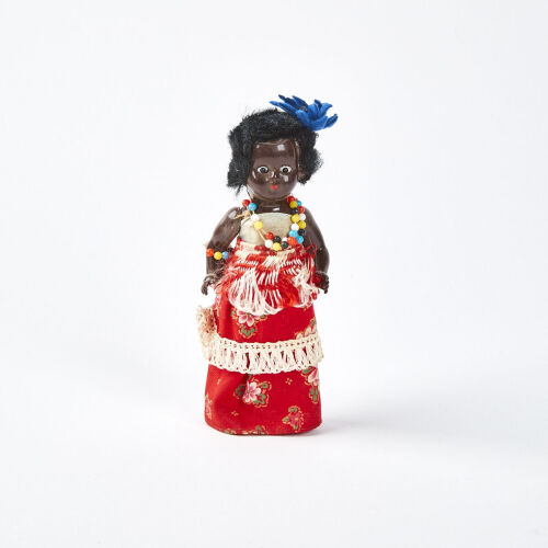 A Vintage Fijian Hula Girl Doll