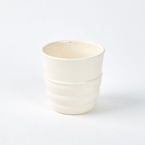 A White Crown Lynn Vase