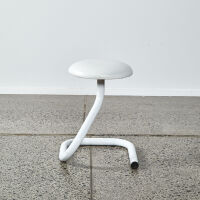 A White Paperclip Stool