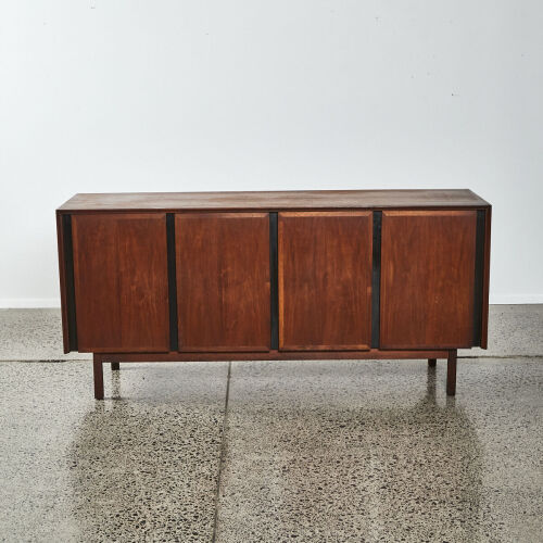 A Dillingham Mid-Century Walnut Sideboard