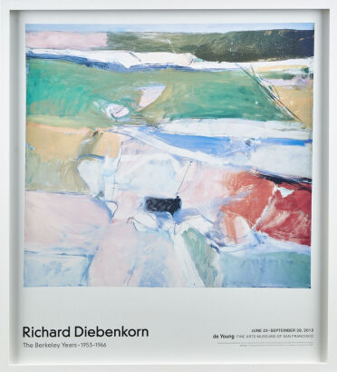 A Richard Diebenkorn de Young Exhibition Poster