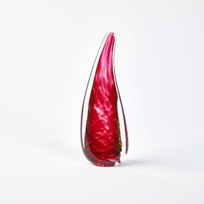 A Kelly Lowe NZ Art Glass Sculpture