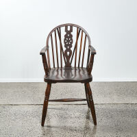 An Antique Bow Back Windsor Chair