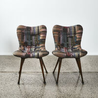 A Pair of Grant Featherstone Style Chairs