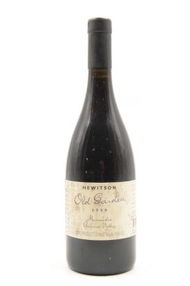 (1) 1999 Hewitson Old Garden Mourvedre, Barossa Valley