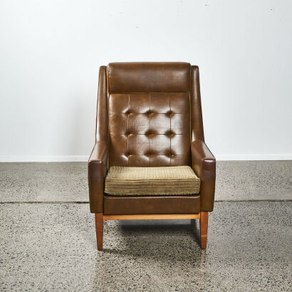 A Mid Century Lounge Chair