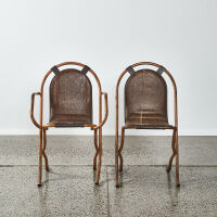 A Pair Of Vintage Sebel Stak-A-Bye Chairs