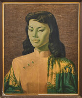 An Original Valdimir Tretchikoff Print Miss Wong