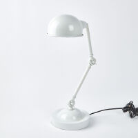 A Metal Industrial Table Lamp