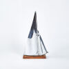 An Art Deco Chrome Sailing Yacht - 2