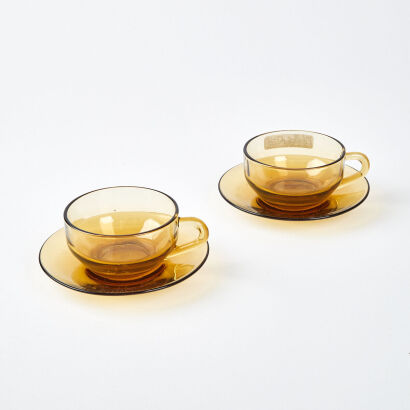 A Pair of Adelex Teacup & Saucers