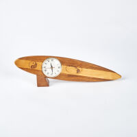 A Hawaiian Surfboard Mantle Clock