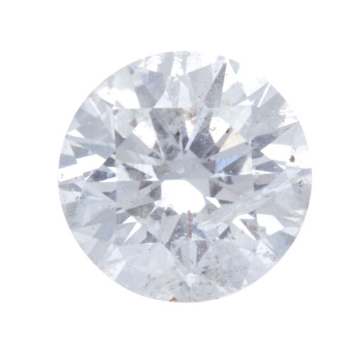 A Loose 2.0ct Round Brilliant Cut Diamond 'G' Colour, 'I2' Clarity