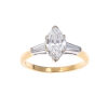 18ct Marquise Cut 1.10ct Diamond Ring