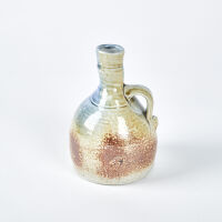 An Andrew Van Der Putten Salt Glazed Bottle Form