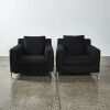 A Pair Of B&B Italia Harry Armchairs By Antonio Citterio