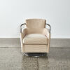 A Giorgetti Liba Swivel Lounge Chair By Massimo Scolari