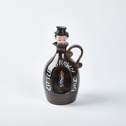 A Little Brown Jug Musical Decanter