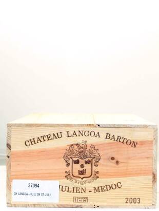 (12) 2003 Chateau Langoa Barton