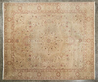 A Large Romanian Hand-Knotted Rug