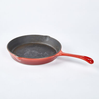 A Cast Iron Frying Pan