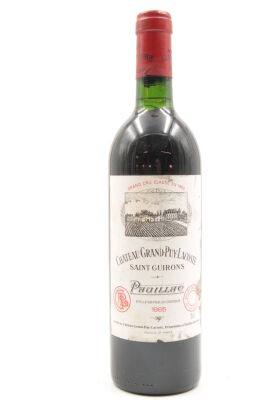 (1) 1985 Chateau Grand-Puy-Lacoste, Pauillac