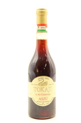 (1) 1983 Disznoko Aszu 6 Puttonyos, Tokaj, 500ml