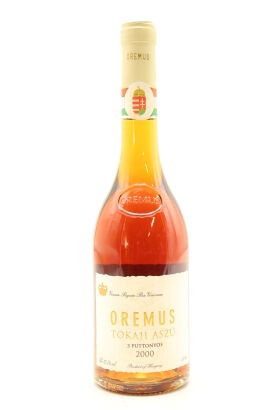 (1) 2000 Oremus Tokaji Aszu 3 Puttonyos, Tokaj, 500ml