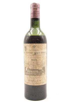 (1) 1969 Chateau La Mission Haut-Brion, Pessac-Leognan