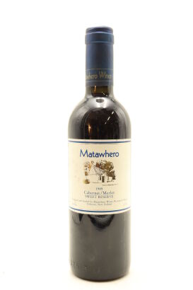 (1) 1989 Matawhero Cabernet Merlot Sweet Reserve, Gisborne, 375ml