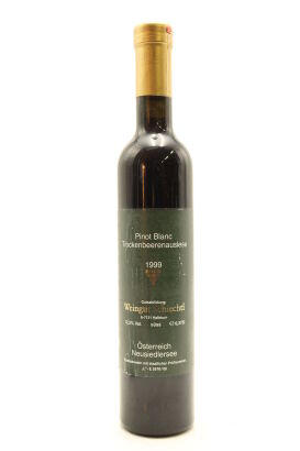 (1) 1999 Weingut Schiechtl Pinot Blanc Trockenbeerenauslese, Burgenland, 375ml