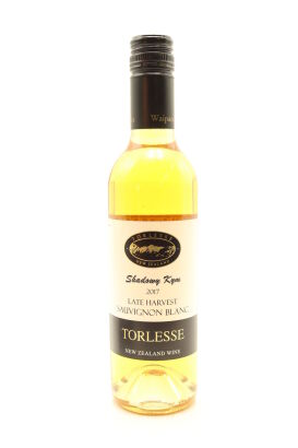 (1) 2017 Torlesse Wine Shadowy Kym Late Harvest Sauvignon Blanc, Waipara, 375ml