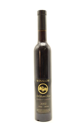 (1) 2002 Winslow William Ross Cabernet Liqueur, Martinborough, 18% ABV, 375ml