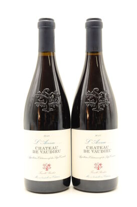 (2) 2018 Famille Brechet Chateau de Vaudieu Chateauneuf-du-Pape L'Avenue..., Rhone [WS94]