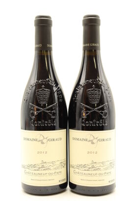 (2) 2012 Domaine Giraud Chateauneuf-du-Pape, Rhone [JR17]
