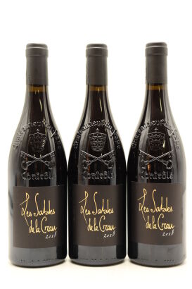 (3) 2018 Domaine Jean Royer Chateauneuf-du-Pape Cuvee Les Sables de la Crau, Rhone [JR17.5]