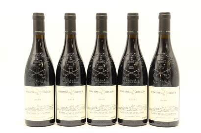 (5) 2015 Domaine Giraud Chateauneuf-du-Pape, Rhone [WS93]