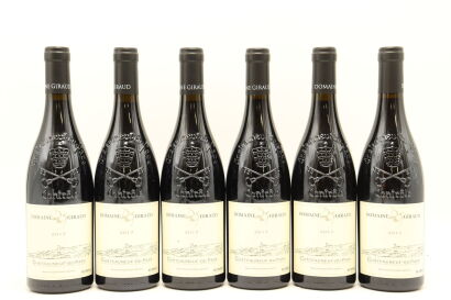 (6) 2017 Domaine Giraud Chateauneuf-du-Pape, Rhone [WS93] [WE94]