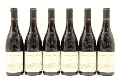 (6) 2016 Domaine Giraud Chateauneuf-du-Pape, Rhone [WS93] [WE95]