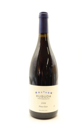 (1) 2008 Kusuda Pinot Noir, Martinborough [JR18] [BC95]