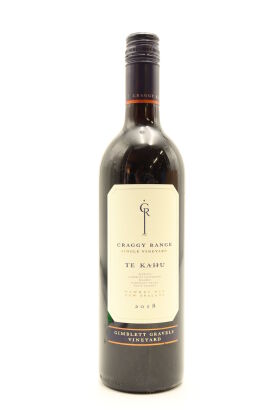 (1) 2018 Craggy Range Te Kahu, Gimblett Gravels