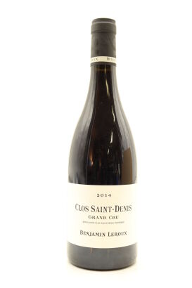(1) 2014 Benjamin Leroux Clos Saint-Denis Grand Cru, Cote de Nuits [JR16.5]