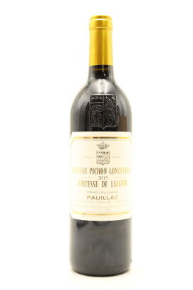 (1) 2015 Chateau Pichon Longueville Comtesse de Lalande, Pauillac [JR18] [RP96] [WE96] [WS95]